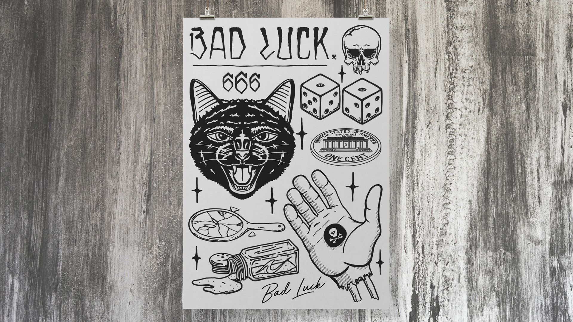 Bad Luck Cover Flash Sheet