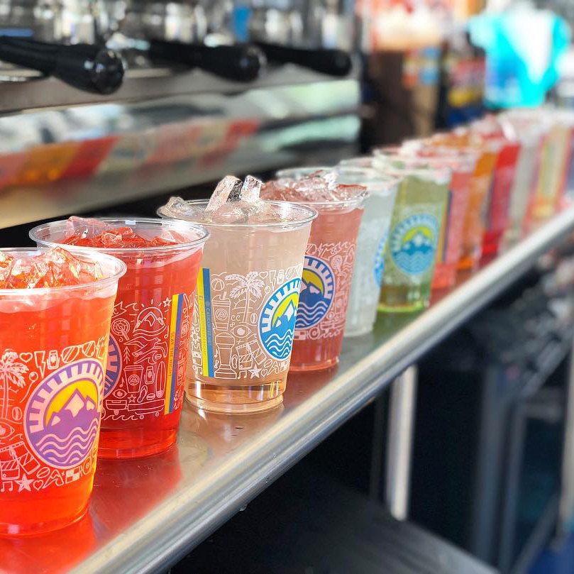 Cali Coffee Instagram - Colorful Cups