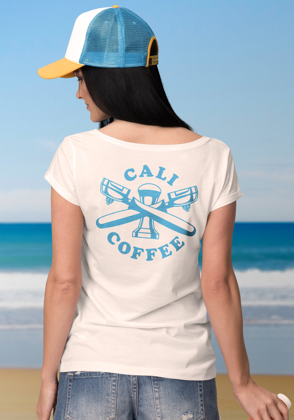 Cali Coffee Illustration - Portafilter X Shirt