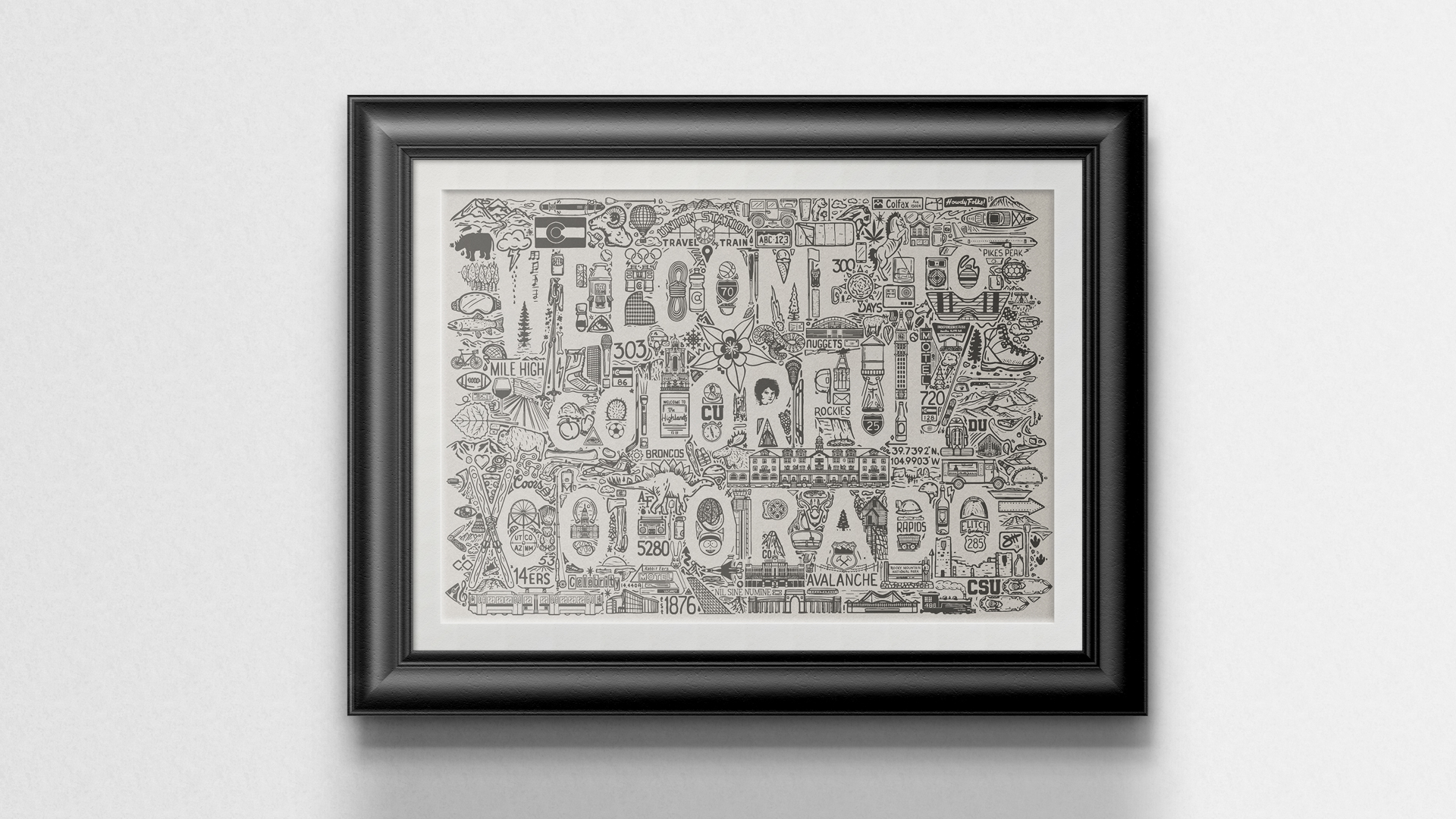 Welcome to Colorful Colorado Iconoflage Cover