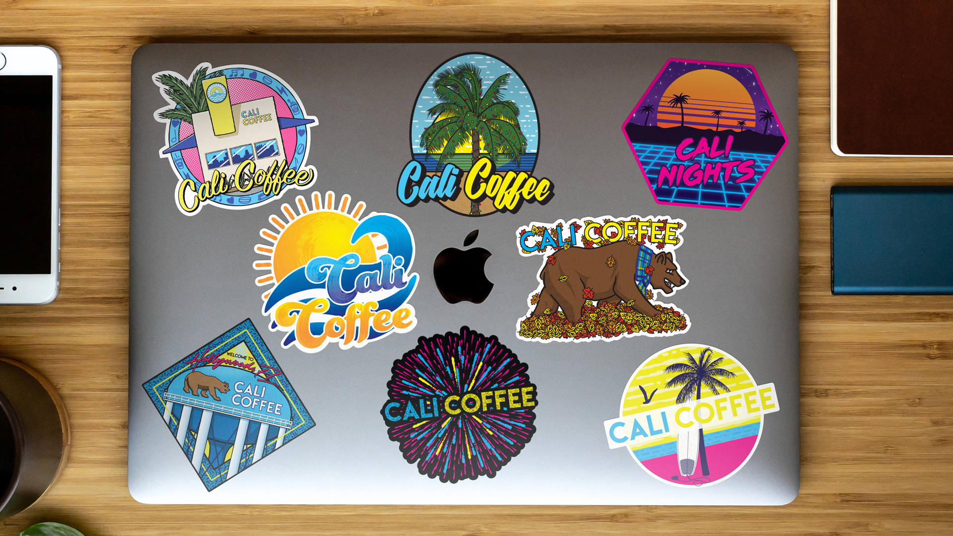 Cali Coffee Stickers